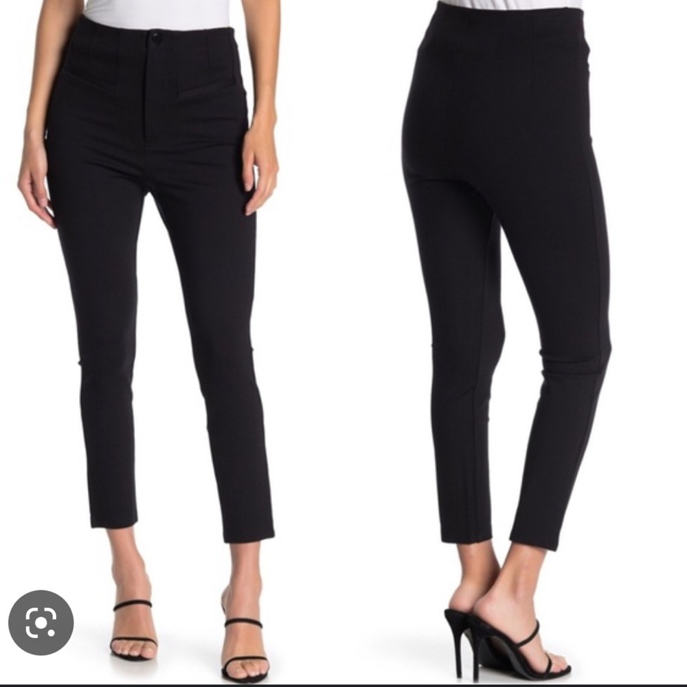 Free people Elena high waisted wear to work skinny pant